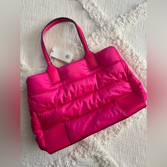 Tory Burch Quilted Tote - Picture 4 of 6